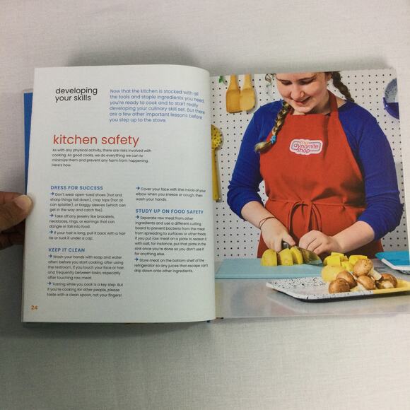 Dynamite Kids Cooking School By Dana Bowen and Sarah Kate Gillingham Hardcover - Picture 9 of 14